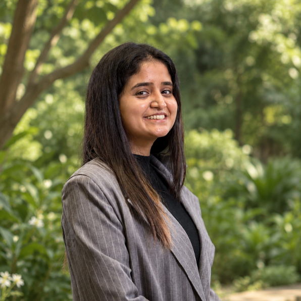 Rashia Agarwal as founder's office at Herb Artizan